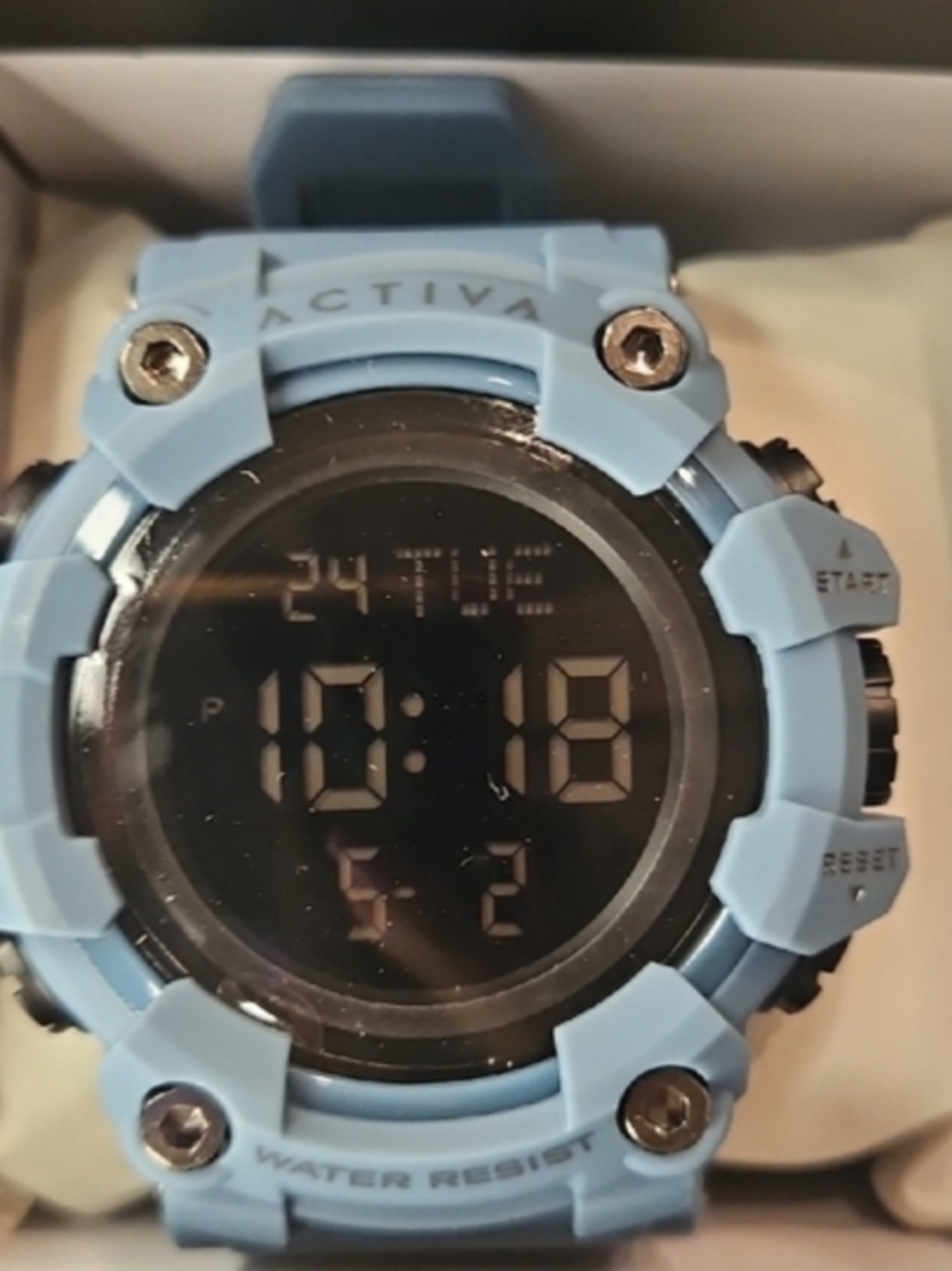 Light Blue Digital Sport Watch for Men - ACTIVA